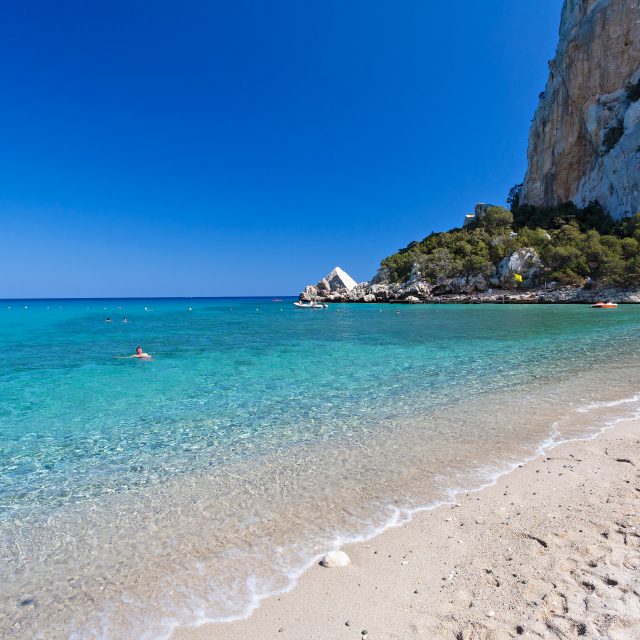 Cala Luna Strand im Golf von Orosei