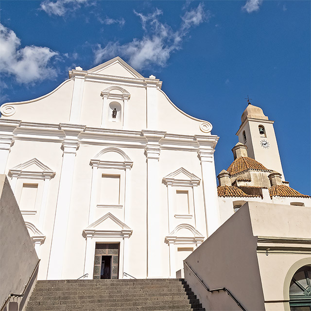 The church of the Orosei’s patron saint, Saint James the Apostle